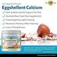 Calcium for Dogs and Cats - Fine Eggshell Powder - Strong Hip & Joint Supplement for Dogs and Cats- Dietary Supplement - No Additives - Pet's Friend Eggshellent Calcium 16oz