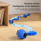 Interactive Cat Ball Cat Toys with 3 Model Smart Pet Toy Balls Rolling Ball with Tail for Bored Indoor Cats (Blue)