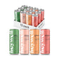 Heywell Sparkling Adaptogenic Water, Variety Pack 12 Fluid Ounce (Pack of 12) Includes - Lime, Grapefruit, Orange Mango, Strawberry Lemon - Calm Drink, Sparkling Drink