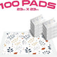 Disposable Dog Training Pads – Highly Absorbent Pee Pads with Quick-Dry Gel, Leak Proof Backing, Pheromonal Attractant for Housebreaking and Indoor Potty Training – 23 x 23 in (100 Count)