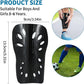 Soccer Shin Guards for Kids Youth, 2 Pairs Breathable Shin Pads for Boys Girls Teens Adults, Lightweight Football Equipment Cushion Protection for Men Women