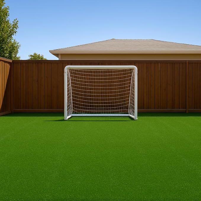 Ottomanson Artificial Turf Golf Hitting Mat 2' x 6'6" Indoor/Outdoor Waterproof Synthetic Fake Grass for Putting Practice Baseball Football Sports Gym Backyard, Custom Size 2' up to 30'