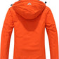 MOERDENG Women's Waterproof Ski Jacket Warm Winter Coat Outdoor Windbreaker Hiking Snowboarding Jacket