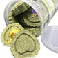 Bunny Chew Toys for Teeth, Natural Pet Chew Toy Hand Made Timothy Hay Cakes for Chinchilla Guinea Pig Hamsters Holland Lop Prairie Dogs Squirrels Gerbils Rabbit Chewing & Molar Teeth, 9.5oz
