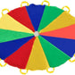 Sonyabecca Parachute 8 Feet 10 Feet 12 Feet for Kids with 9 Handles 12 Handles Play Parachute for 8 12 Kids Tent Cooperative Games Birthday Gift