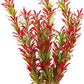 DSkoiph 2 pcs Aquarium Decor Plastic Plants Extra Large 21 Inches Artificial Fish Tank Plants Tall Fish Tank Decorations Artificial Green Water Plants (Wine)