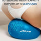 Trideer Pilates Ball - 7-8 inch with Pump, Small Core Ball for Yoga, Barre, Physical Therapy