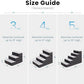 5-Step Adjustable Dog Stairs for High Beds, Dog Steps for Small Dogs and Cats, Foldable Pet Stairs for Bed Climbing, Non-Slip Pet Step Indoor, Grey