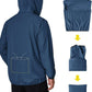 COOFANDY Men's Packable Rain Jacket Lightweight Waterproof Raincoat with Hood Travel Hiking Golf Windbreaker