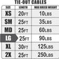 BV Dog Tie Out Cable 25 Feet - Heavy Duty Dog Lead Up to 90 Pounds - Reflective & Rust-Free with Quick Release Swivel Clips & 360° Rotating Clasp - Tangle-Free Dogs Runner for Yard (Silver, Pair)