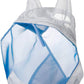 Harrison Howard CareMaster Horse Fly Mask Half Face with Ears Silver/Blue Retro XL Extra Full Size