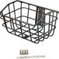 Basket Black Front Sturdy Construction Aluminum Alloy Large Capacity Accessories Cargo Container for Pet Transport
