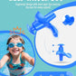 Hearprotek 3 Pairs Swimming Ear Plugs for Kids, Soft Silicone Reusable Waterproof Earplugs for Toddlers Bathing Swimming and Other Water Sports(Blue/Orange/Green)