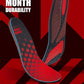 Flex Fit Sport Insoles - Medium Arch Support Inserts - Running Insoles for Sneackers - Shoe Inserts for Men and Women (Red, XS)