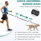 Hands Free Dog Leash with Pouch, Retractable Bungee, Double Padded Handles for Walking, Waist Leash for Medium & Large Dogs, Walking Accessories
