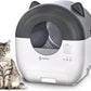Self Cleaning Litter Box,76L Automatic Cat Litter Box Self Cleaning with APP Control,Low Noise,Safety Protection,Roll Garbage Bags,Deodorizer and Cleaning Brush for Multiple Cats