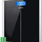 Etekcity Bathroom Scale for Body Weight, Highly Accurate Digital Electronic Weighing Machine for People, LCD Display, Large Size, 6mm Tempered Glass for Safe Home Use, Batteries Included, 400 lbs
