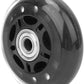 Casters Wheel, 3in Replacement Luggage Suitcase/Scooter Inline Skate Roller Wheels Luggage Cart Accessories Axles Deluxe Repair