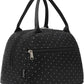 FlowFly Insulated Lunch Cooler Bag - Tote Bag Organizer for Women/Men, Dot