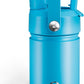 Kids Insualated Water Bottle with Straw - 12oz Stainless Steel Water Bottle with Dual Spouts, Leak-Proof, BPA-Free, Double Wall Vacuum Keeps Cold for 24 Hours for Sports, Travel, School (Azure Blue)