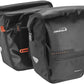 Ibera Panniers Bike Bags 30L (Pair) - Waterproof & with Quick Release/Clip-On System - Bike Saddle Bags For Rear Rack with Rain Cover & 19.8 lbs Capacity - Saddle Bag Bicycle Fits Most Racks (Black)