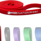 WOD Nation Pull Up Assistance Bands (10-175lbs Band) - Best for Pullup Assist, Chin Ups, Resistance Bands Exercise, Stretch, Mobility Work & Serious Fitness - 41 inch Straps