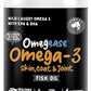 Omegease Fish Oil for Dogs & Cats - Finest for Pets Omega 3 for Cats & Dogs - Supplement for Skin & Coat, Itching, Shedding, Joints & Immune Health - 100% Pure Omega Fish Oil with EPA & DHA (32 oz)