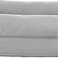 Furhaven Cooling Gel Dog Bed for Large Dogs w/ Removable Bolsters & Washable Cover, For Dogs Up to 95 lbs - Quilted Sofa - Silver Gray, Jumbo/XL