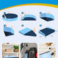 VISTOP Extra Large Foldable Dog Pool XXL, Hard Plastic Shell Portable Swimming Pool for Dogs Cats and Kids Pet Puppy Bathing Tub Collapsible Kiddie Pool (67inch.D x 11.8inch.H, Blue)
