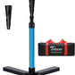 Baseball&Softball Tee,Batting Tee,Adjustable Height:25-37 inches，2 Flexible Top Rubber,X-Style Foldable&Heavy-Duty Base and Carrying Bag for Easy Store&Carrying