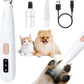 Pet Micro Precision Paw Trimmer, Upgrade Multifunctional Pet Hair Clippers Waterproof Rechargeable Pet Shaver with LED Light, Pet Paw Trimmer for Paws Eyes Ears Face Rump (1 Set)