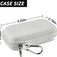MP3 & MP4 Player Case for SOULCKER/G.G.Martinsen/Grtdhx/iPod Nano/Sandisk Music Player/Sony NW-A45 and Other Music Players with Bluetooth. Fit for Earbuds, USB Cable, Memory Card - White