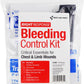 First Aid Only 91481 Critical Essentials Bleeding Control Kit for Chest & Limb Wounds, 9 Pieces