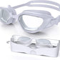 Swim Goggles, Unisex Adult Swimming Goggles Anti Fog Anti UV No Leakage Wide View for Men Women Youth