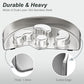Slow Feeder Dog Bowl, Double Wall Food-Grade Stainless Steel, Heavy Duty with Non-Slip Rubber Base, 2.5Cups Capacity for Medium Large Dogs to Slow Down Eating
