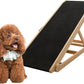 ABORON Dog Ramp,Adjustable Folding Pet Ramp for Bed,Couch,SUV - High Traction Portable Rubber Paw Ramps,Great for Small & Large Old Dogs & Cats, Supports up to 200 lbs