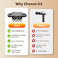 VTT 16-Head Massage Gun Set, Deep Tissue Percussion Massager with 3 Modes & 30 Intensities,Quiet Muscle Massage Gun for Back,Shoulders, Legs, Foot, Body Muscle Pain Relief