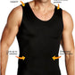 Insta Slim -Made in USA- Compression Tank-Top Shapewear for Men. Tummy Control Slimming Body-Shaper for Belly & Back Support