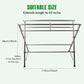 Deer Game Hunting Hoist Processing Rack Stand, Skinning Station Equipment Hide Tools for Hog Goat Sheep Boar Animal Field Dressing Cleaning Butchering