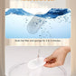 Cat Water Fountain Filter, Filters Replacement for 108Oz/3.2L&67Oz/2L&135Oz/4L Stainless Steel Pet Water Drinking Fountain, Dog Indoor Water Dispenser Fountain Carbon Filter (8 Filters & 8 Sponges)