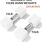 15LB 20LB 50LB Adjustable Dumbbell Set Free Weights Dumbbells Set for Women Men Hand Weights Sets Adjust Dumbbell Weight Sets for Home Gym Exercise Workout Strength Training Equipments