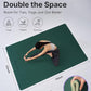 YOTTOY Large Yoga Mat (75 * 52 * 1/2inch),Extra Wide TPE Exercise Mat,Non-Slip Workout Mat for Pilates, Fitness, Barefoot, Home Gym Studio with Strap and Towel