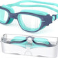Kids Swim Goggles,Swimming Goggles for Kids 6-14, Anti-Fog UV Protection Pool Glasses for Boys Girls