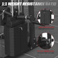 Commercial SmithMachine with Smith Bar, Home Gym Station with Dual Weight Stacks, 4000LBS Power Cage Squat Rack with Lever Arm, Leg Press, LAT Pull Down, Cable Crossover Machine for Full Body Training