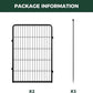 FXW Rollick Unleashed Dog Playpen for Indoor, Yard, RV Camping, 40 inch 2 Panels for Medium and Large Dogs, Black│Patented