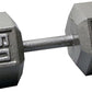 Body-Solid Cast Iron Hexagon Dumbbell, Hand Weights For Men and Women, Weight Dumbbells for Strength Training, Body Building Home Gym Training Gear