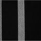 CASA COPENHAGEN Solitaire Towels, 4 Pieces Bath Towel Set- Black, 600 GSM Designed in Denmark Made of Soft Egyptian Cotton for Bathroom, Kitchen & Shower