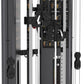 Altas Strength Folding Home Gym Smith Machine with Pulley System Gym Squat Rack Weight Bar Upper Body Strength Training Leg Developer Commercial Fitness Equipment Included Accessories 3101
