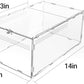 REPTI ZOO Large Tarantula Enclosure Spider Enclosure 14" X 8" X 6", 2 in 1 Acrylic Aboreal Breeding Box for Mantis Snail or Terrestrial Breeding Box for Cricket Jumping Spiders Tarantula