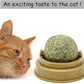 Oncpcare 4 Pack Catnip Balls, Natural Mint Leaf Catnip Ball for Cats Wall Cat Nip Cat Treats Magic Toy for Kitten Kitty Playing Chewing